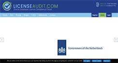 Desktop Screenshot of licenseaudit.com